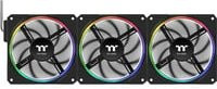 Thermaltake TS 120 EX RGB Gehäuselüfter 3er Pack Schwarz Multicolour B/H/T: 12 x 12 x 2,5 cm - Bild 1