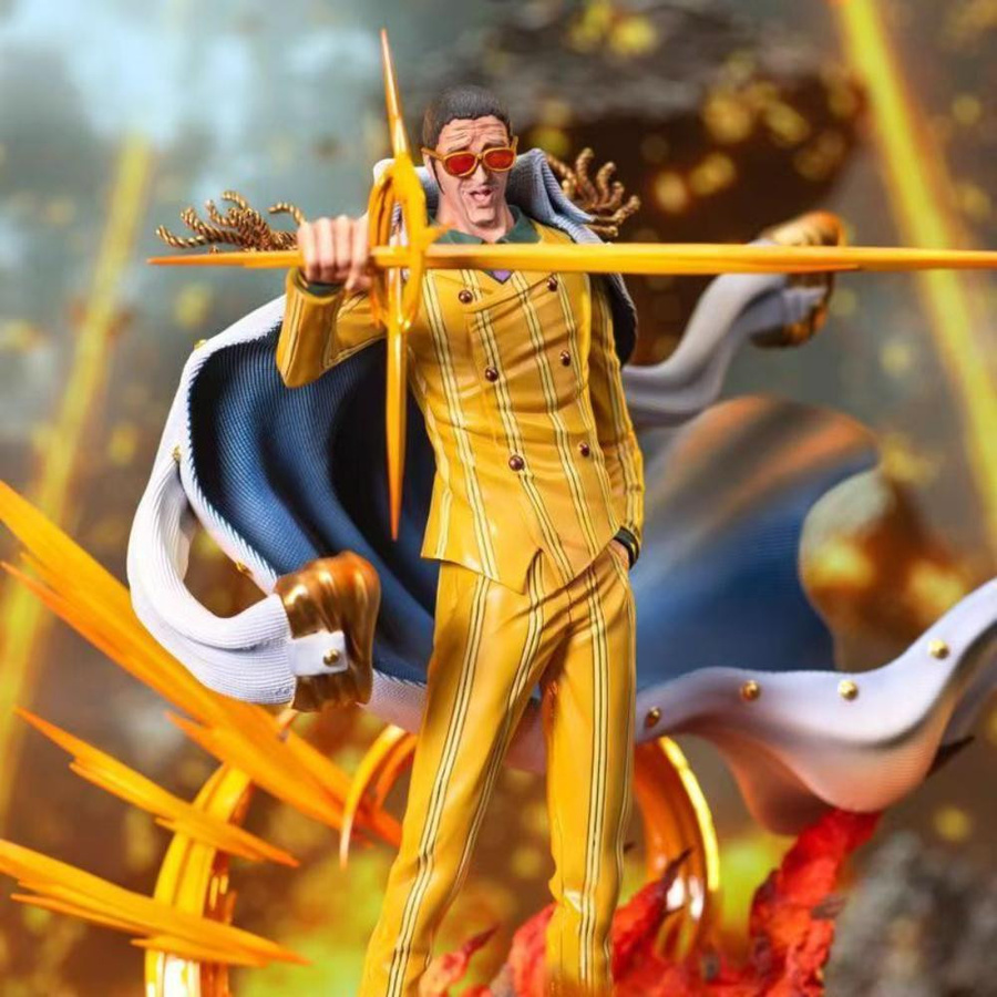 Bandai One Piece LZ Kizaru Run Fist Anime-Figur mit leuchtender Bewegung 30 cm - Bild 3