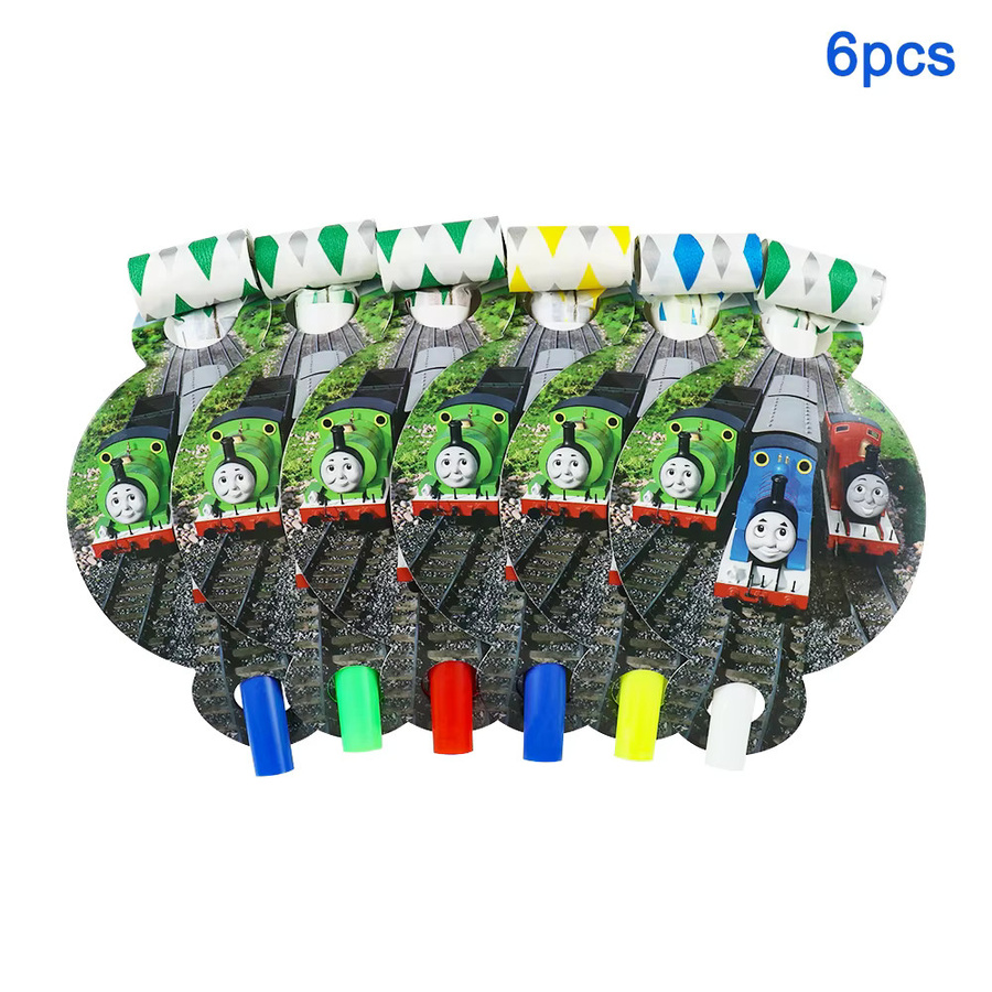 Thomas & Friends Einweggeschirr Set für Kindergeburtstage und Babypartys aus Papier, Mehrfarbig - Bild 1