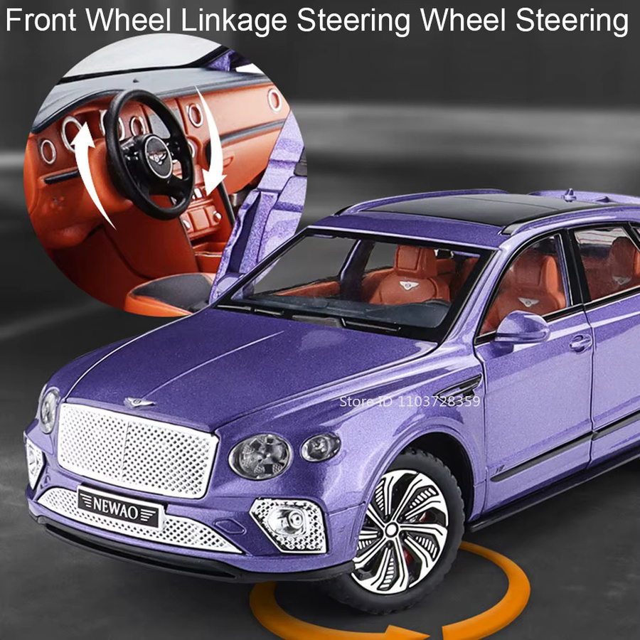RMZ city Bentayga Continental, Spielzeugauto, 1:24, Metall, Licht und Sound - Bild 2
