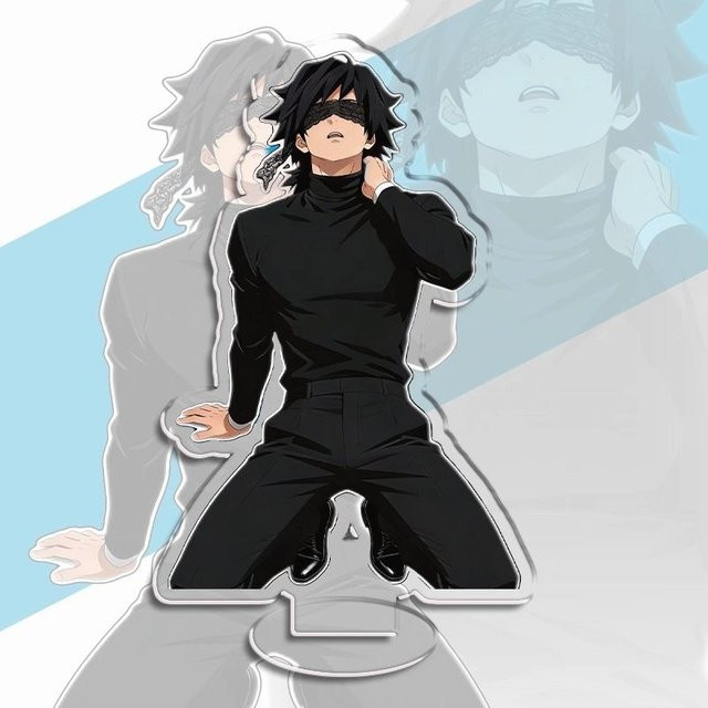 Bandai Demon Slayer, Acryl-Standfigur Tomioka Giyuu Shinazugawa Sanemi, Einzelfigur - Bild 1