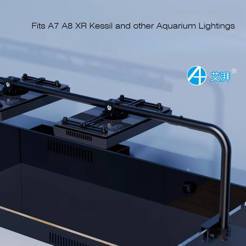 Hängende Portalhalterung für LED Aquarium Lichtstative in Schwarz aus Metall für A8SE A8Pro A7SIII XR30G5 - Bild 2