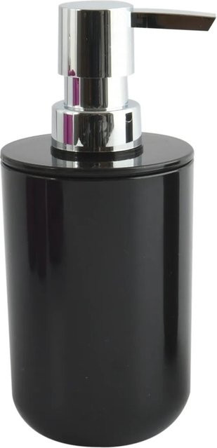 MSV Seifenspender Inagua aus Polystyrol in Schwarz, Höhe: 16 cm, Durchmesser: 7,2 cm - Bild 1
