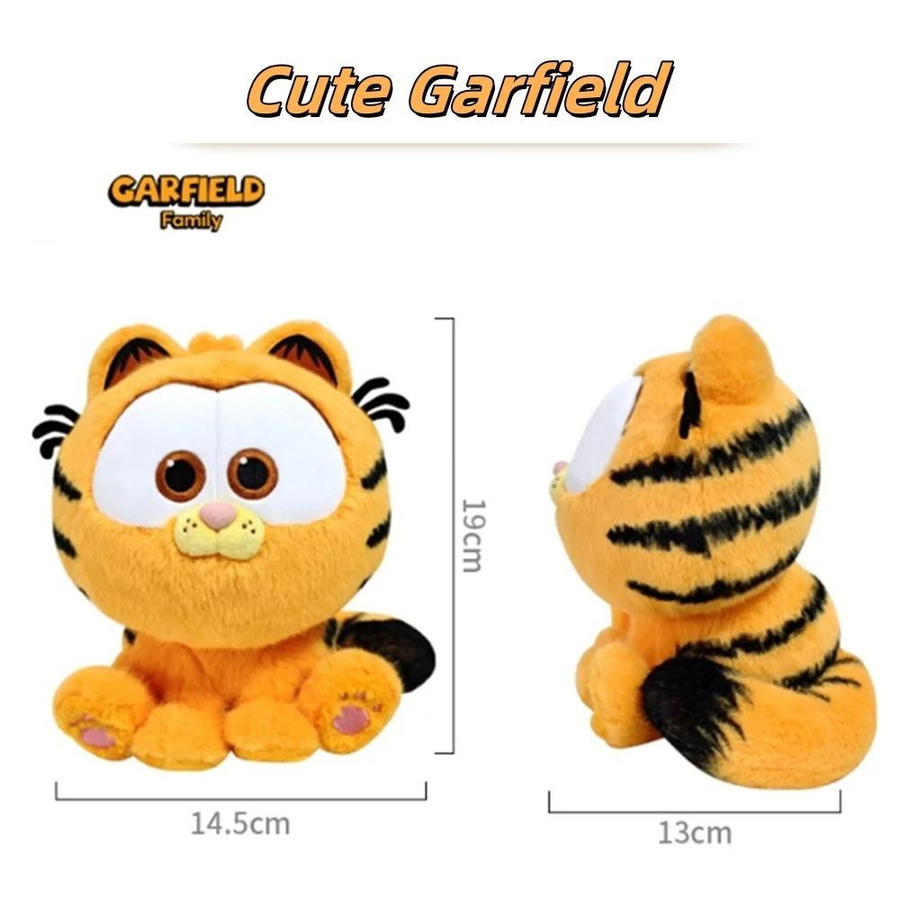 Garfield Plüschtier Weiche Katze Plüsch Puppe ab 3 Jahren - Bild 1