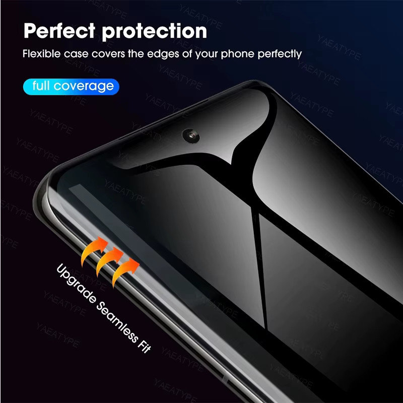 3er Pack Xiaomi Privatsphäre Hydrogel Displayschutzfolie für Xiaomi 12 Pro, 12X und 12S, transparent - Bild 6