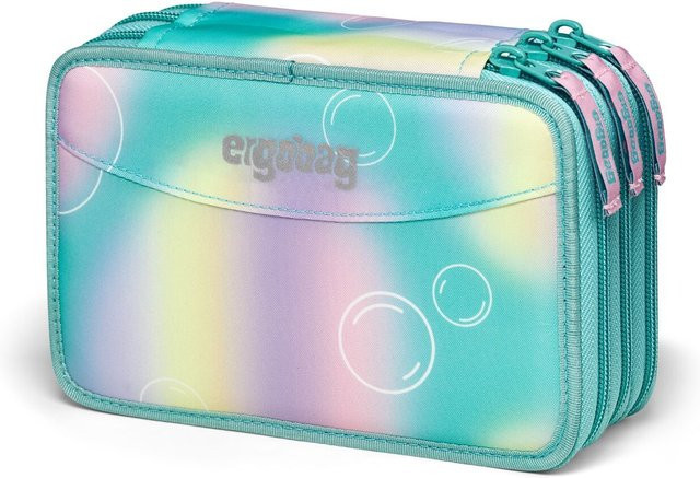 ergobag Maxi-Mäppchen REFLEX GLOW ZauBärwelt in Grün/Mehrfarbig mit 3 Fächern - Bild 1