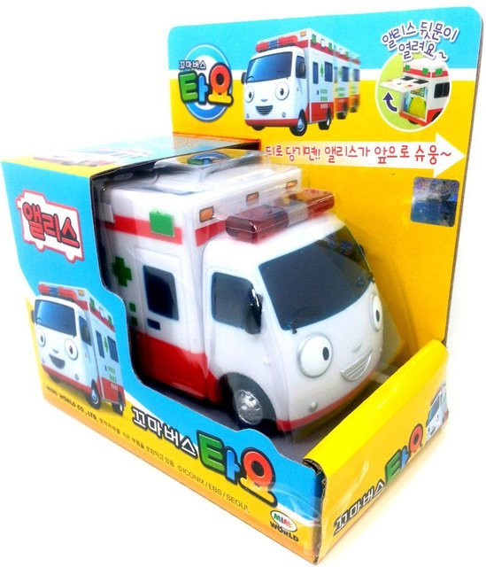 Tayo The Little Bus Alice Krankenwagen, Spielzeugfahrzeug, ab 3 Jahren - Bild 1