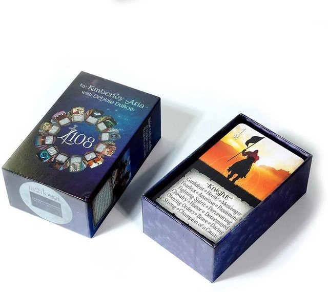 IN2IT Zodiac 108 Oracle Deck, 132 Oracle-Karten, Fantasy - Bild 1