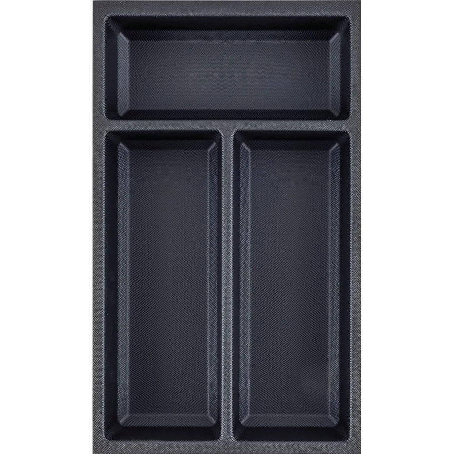 Agoform Besteckeinsatz Sky 400/30 Schubladeneinsatz aus Kunststoff, Schwarz, B: 37,3 cm, T: 30,0 cm, H: 2,2 cm - Bild 2