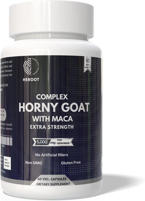 HEROOT Bockshornklee Maca Kapseln, 180 Kapseln, Unisex - Bild 1