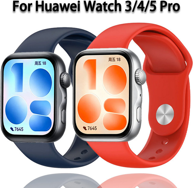 Huawei Uhrenarmband Silikon, Unisex - Bild 1