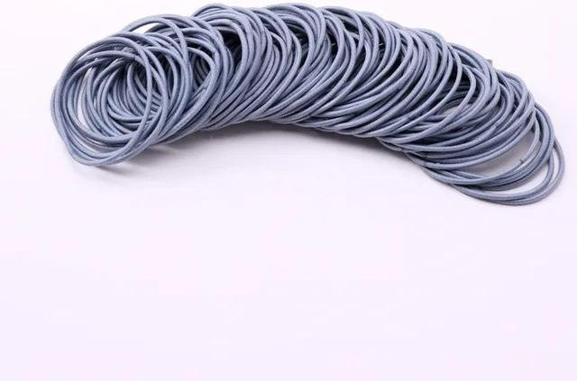 YULIN Haargummis Scrunchies, blau, Mädchen, Unisex - Bild 1