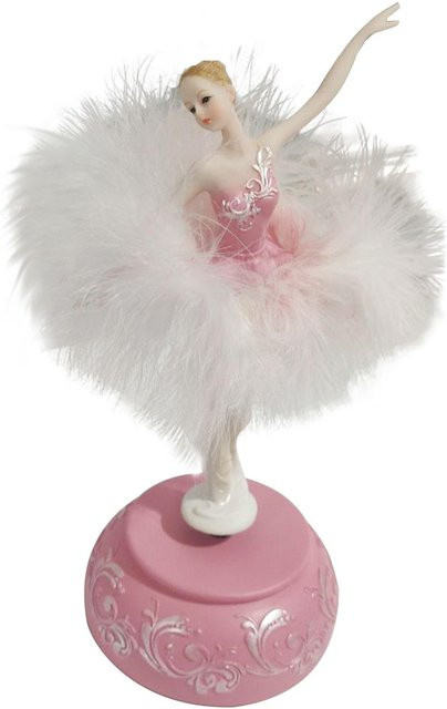 Elegante Ballerina-Spieluhr aus Harz von Yiran Furniture als dekoratives Ornament für Tischdekorationen und Geschenke - Bild 1