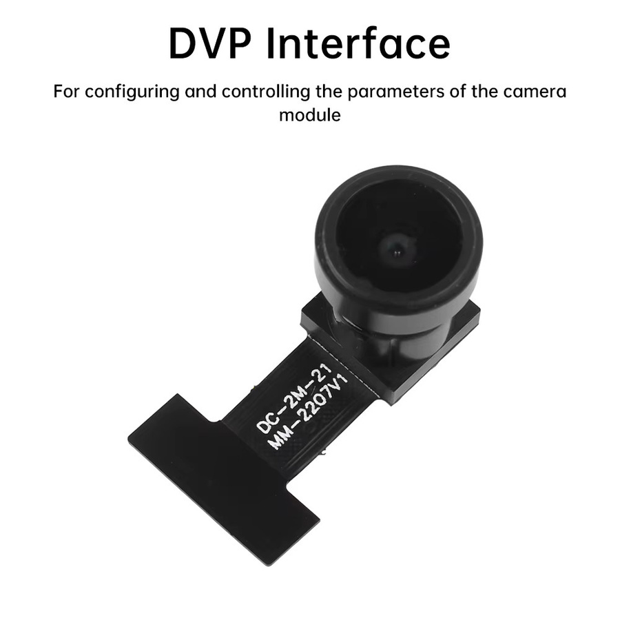 diymore GC2145 Kameramodul mit 2 Millionen Pixeln, DVP-Schnittstelle und ESP32-Mikrocontroller, Schwarz, 68-160 Grad Sichtfeld - Bild 5
