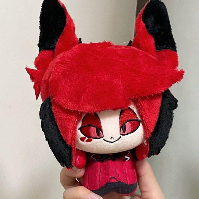 Yiran toy Hazbin Hotel Alastor Plüschtier, 15cm, ab 14 Jahren - Bild 1