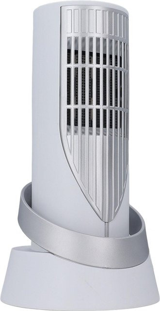 Koogeelife Keramik-Heizlüfter 800W in Weiß mit 2 Heizstufen und Sicherheitsschutz für US-Stecker - Bild 1