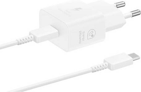 Samsung EP-T2510XWEGEU-B USB-C Schnellladegerät 25W Weiß mit USB PD Technologie - Bild 1