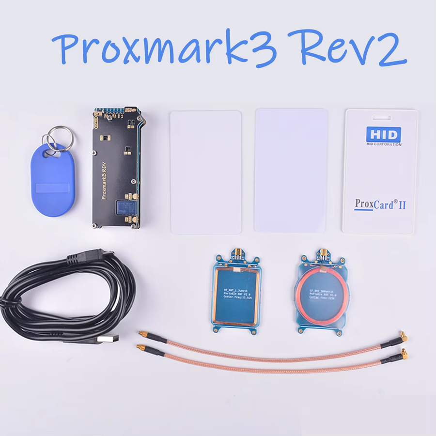 Proxmark3 Rev2 Kit Anruhoo NFC Kartenleser und RFID Kartenprogrammierer für 125 kHz und 13,56 MHz IC ID Duplikator - Bild 3