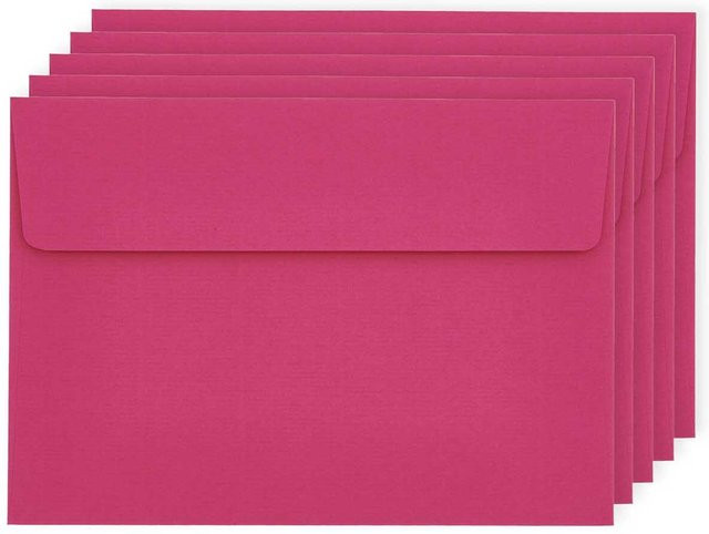 Rico Design Paper Poetry Luxury Umschläge B6 in Fuchsia - Bild 1
