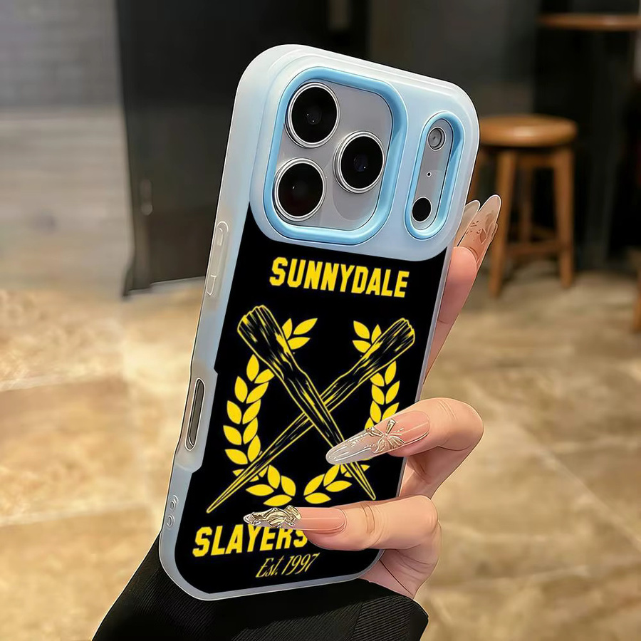 Buffy die Vampirjägerin Handyhülle Transparent Stoßfeste TPU Jelly-Schale für Apple iPhone 11 bis iPhone 17 Pro Max Plus Mini - Bild 1