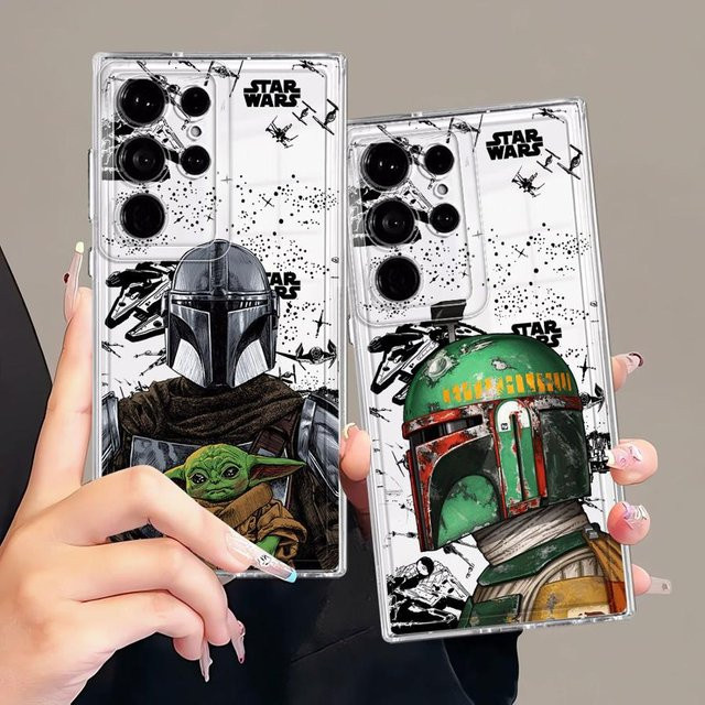 S-Stars Wars Helden Handyhülle für Samsung Galaxy S26 S25 S24 S23 S22 S21 S20 Plus S20 Ultra S10 Note 20 Ultra Edge in Multicolour - Bild 1