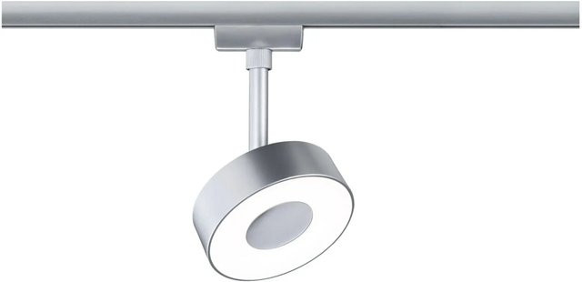 Paulmann URail LED Schienenspot Circle, 5W, 180lm, 4000K, dimmbar, Chrom Matt - Bild 1