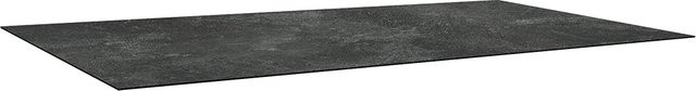 Stern Tischplatte Silverstar 2.0 in Dekor Slate, Farbe Grau, B/T: 160 x 90 cm - Bild 1