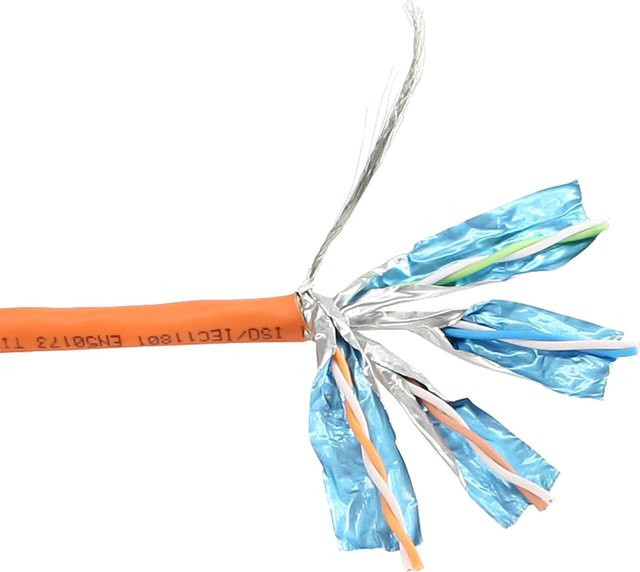 InLine Cat6 S/FTP Ethernet LAN Netzwerkkabel Weiß 500m - Bild 1