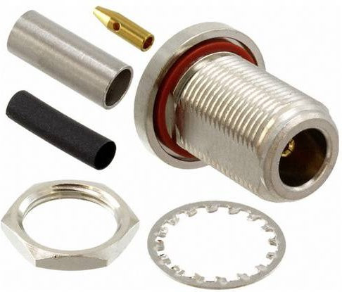 Molex 732761501 N-Steckverbinder in Silber - Bild 1