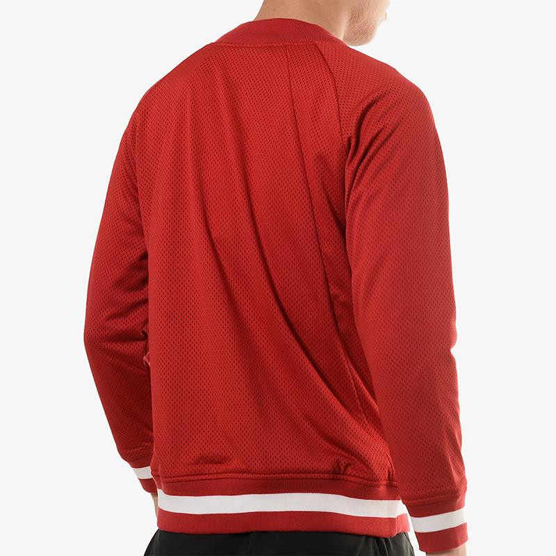 Jordan Logo Print Mesh Baseball Trikot, Herren, Rot - Bild 2