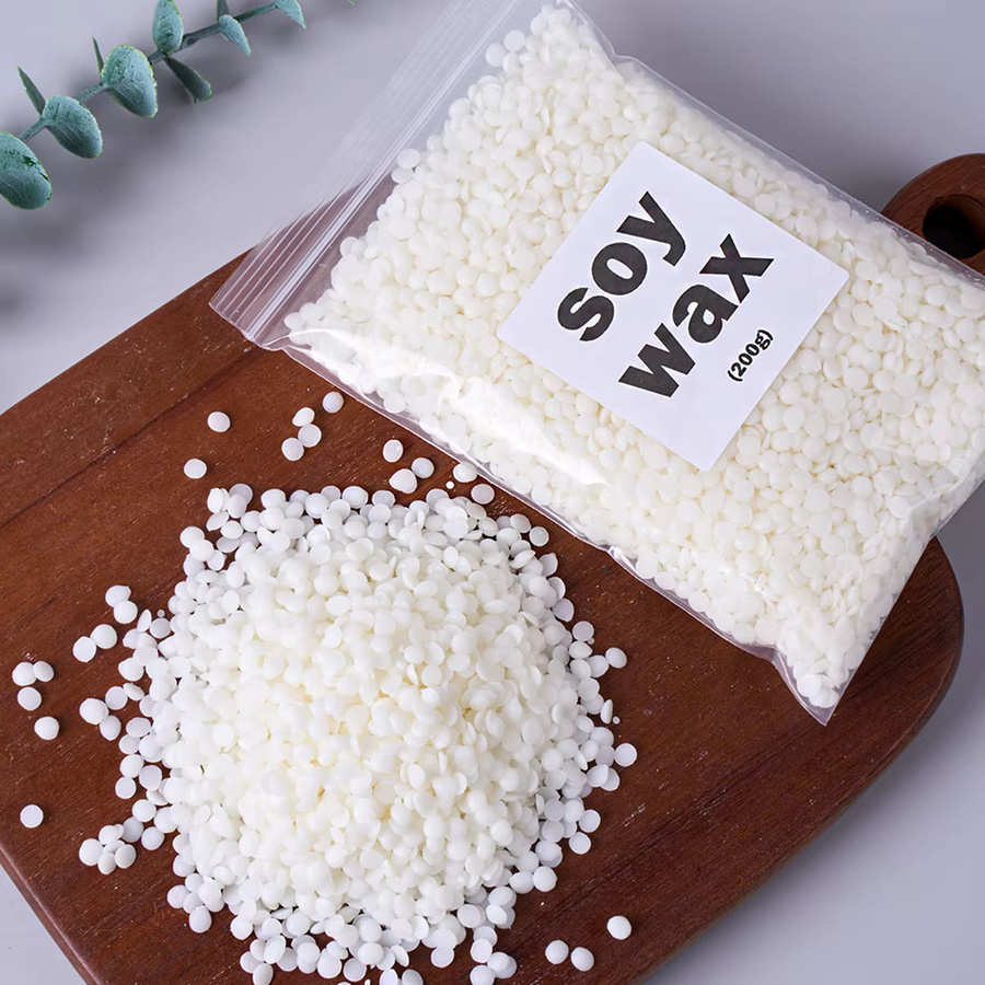 UDOCOOL Sojawachs-Pellets aus natürlichem Sojabohnenwachs für die Aromatherapie und Kerzenherstellung, Farbe: Weiß - Bild 3