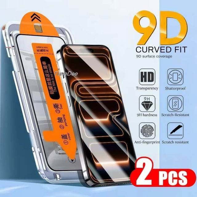 Displayschutzfolie aus gehärtetem Glas für Xiaomi Redmi 15 und Redmi 15C 5G/4G, transparent, 1-2 Stück - Bild 1