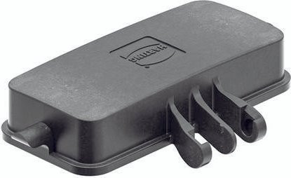 HARTING Abdeckkappe 19430165410 aus Kunststoff in Schwarz - Bild 1