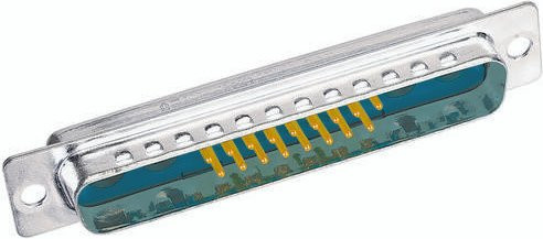 HARTING Steckverbinder 09 69 211 7072 09692117072 Polzahl: 7 Lötkelch in Silber - Bild 1