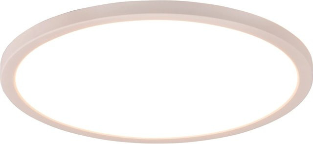 Reality LED Deckenleuchte Aureo Ring in Weiß matt mit Fernbedienung und RGB, B/T/H: 29 x 29 x 2,5 cm - Bild 1