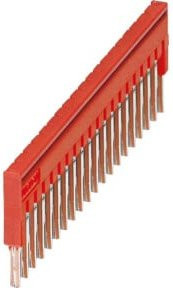 Phoenix Contact Steckbrücke FBS 50-3, 5 BU in Blau und Rot - Bild 1