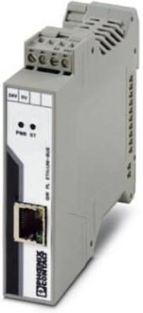 Phoenix Contact 2702321GW PL ETH/BASIC-BUS Sicherheits-Gateway in Grau mit Ethernet/LAN - Bild 1