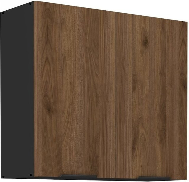 Küchen Hängeschrank MONZA in Okapi Nußbaum, Breite: 80 cm - Bild 1