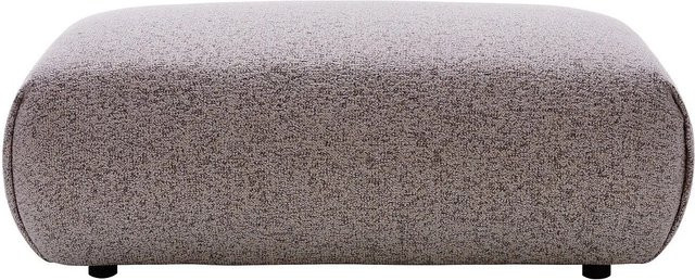 Vente-unique Sitzhocker Monelia aus meliertem Stoff in Violett und Rosa, Höhe: 113 cm - Bild 1