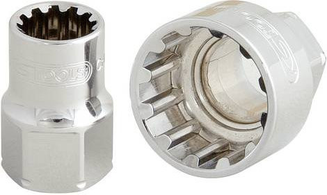 KS Tools TRIPLEplus Durchgangs-Stecknuss 19 mm, Silber - Bild 1