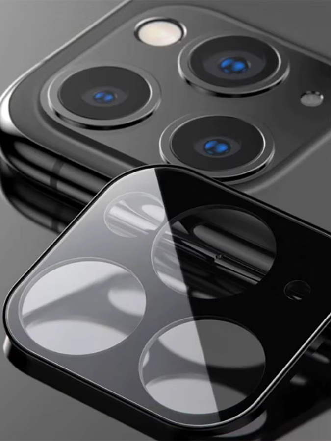 5er-Set Kamera-Schutzfolien aus gehärtetem Glas in Schwarz für Apple iPhone 11 bis iPhone 17 Pro Max mit 9H Härtegrad - Bild 7