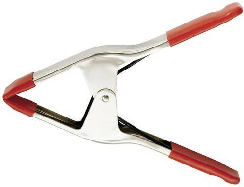 Bessey Federzwinge XM-EU XM3EU aus Metall in Rot mit einer Spannweite von max. 25 mm und einer Ausladung von 32 mm - Bild 1