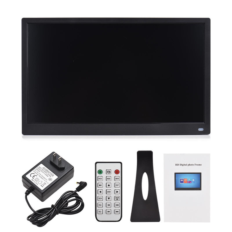 Andoer Digitaler Fotorahmen 15,6 Zoll mit IPS-Bildschirm und 1920 x 1080 Auflösung, Desktop Elektronisches Album in Beige - Bild 7