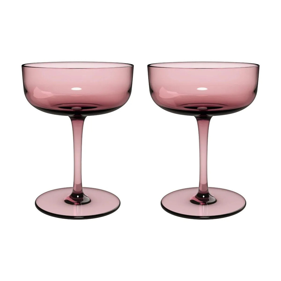 Villeroy & Boch Like Glass Sekt- und Dessertschalen 2er Set, Purple/Multicolour, 100 ml - Bild 2