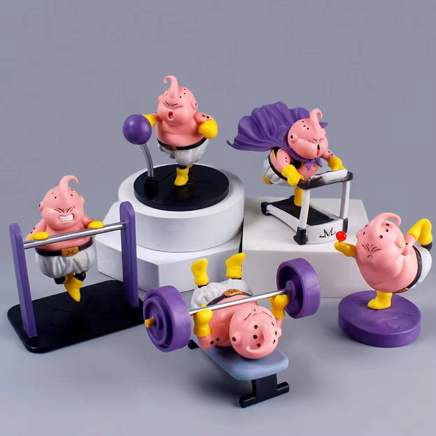 Bandai Dragon Ball Z Fitness Buu, Actionfigur, 5-teiliges Set - Bild 3