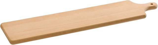 VEGA Servierbrett Rusty aus Buche, rechteckig, Braun, B/T/H: 58 x 15,5 x 1,5 cm - Bild 1
