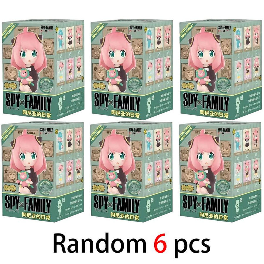 Yiran toy 1 Spy X Family Anya Blind Box Figur Puppe Mystery Box - Bild 2