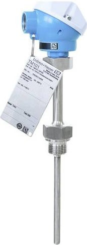 Endress+Hauser Thermometer TM101-URCCA1BC2C1A1 mit Pt100 Fühler und Messbereich von -50 bis +200°C in Blau - Bild 1