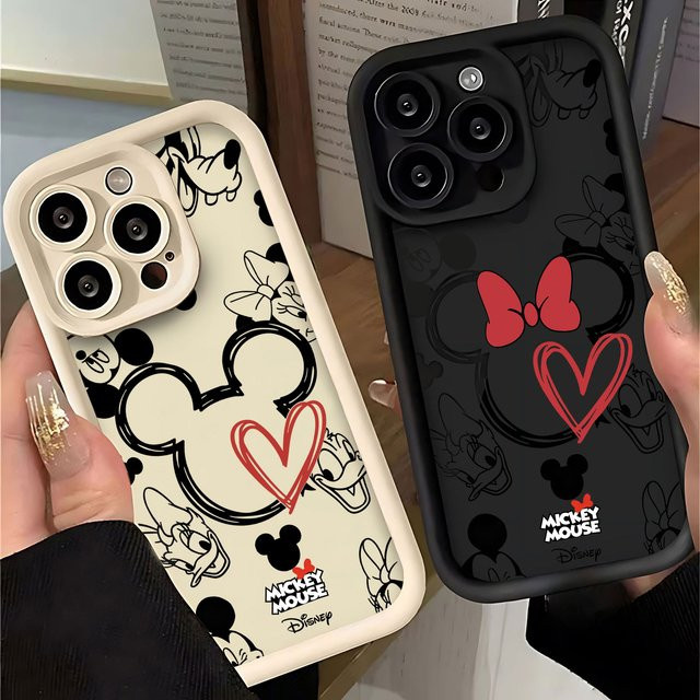 Disney Mickey Mouse Handyhülle für Xiaomi Redmi Note Serie (Modelle 7 bis 15, A5 Pro Plus, 4G/5G) aus weichem TPU in Schutzhüllen-Design - Bild 1