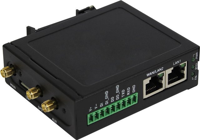 ALLNET Tabletop-Router ALL-RUT22GW in Schwarz mit LTE, Wi-Fi, GPS und Ethernet/LAN - Bild 1